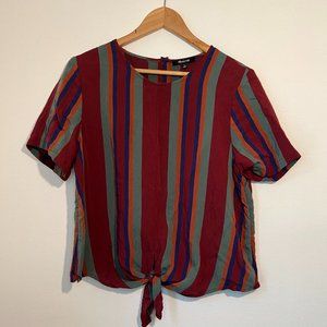 Madewell Tie-Front Skirt